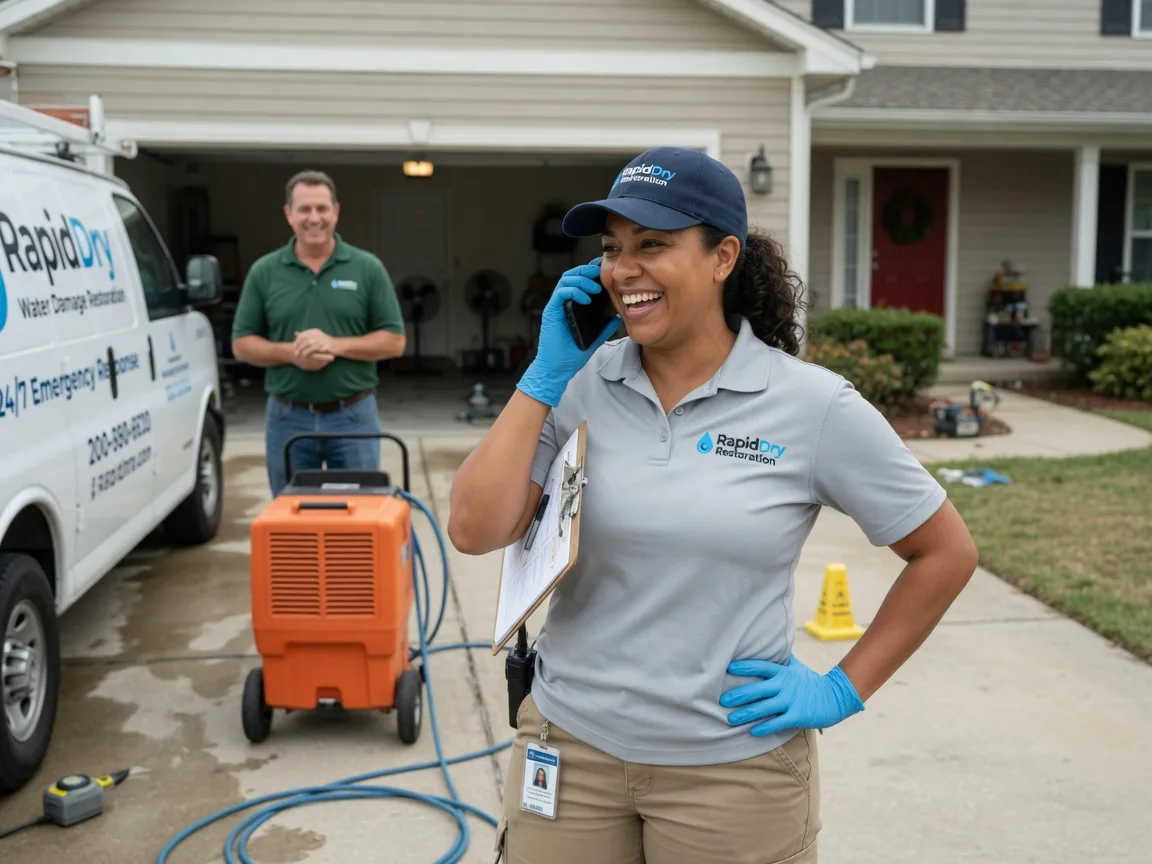 Water Damage Restoration Flasher, ND FAQs
